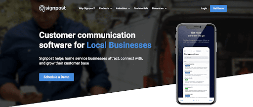 Signpost homepage.