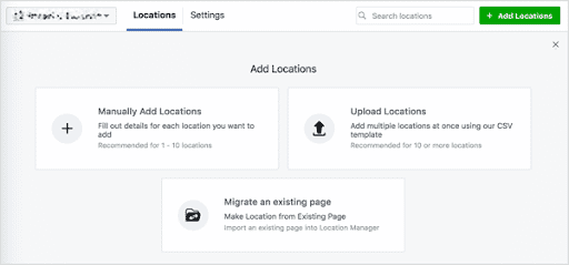 Add locations