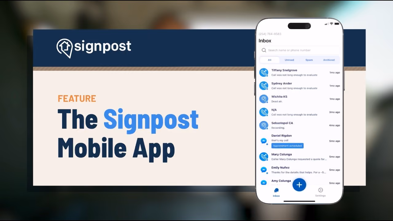 Signpost Mobile App: Manage Your Business From Anywhere