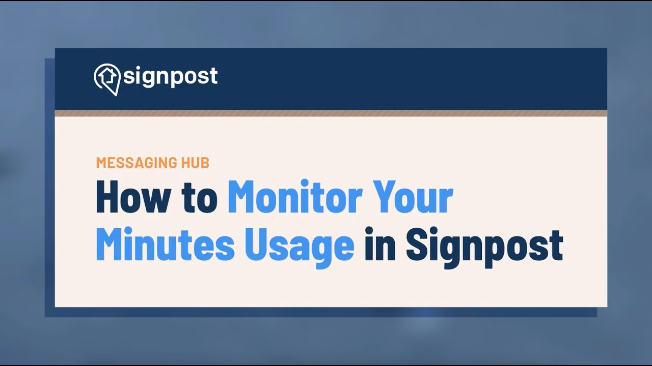 How to Monitor Your Minutes Usage in Messaging Hub