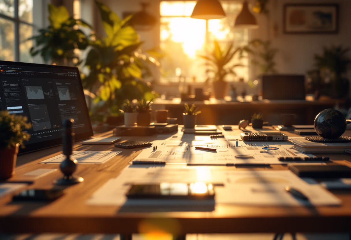 [background image] image of an innovation lab (for an ai developer tools business)