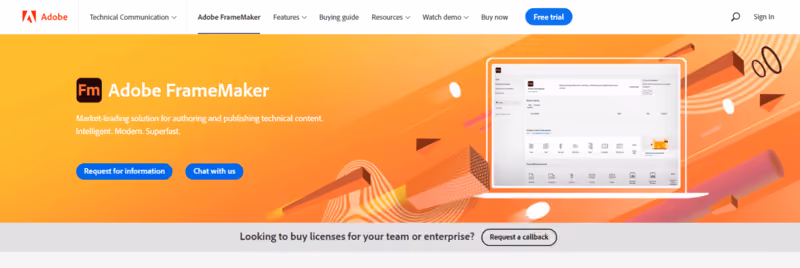 Adobe FrameMaker - Technical documentation tools 