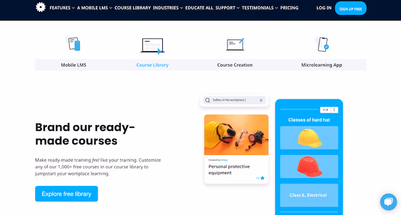 EdApp - training manual software