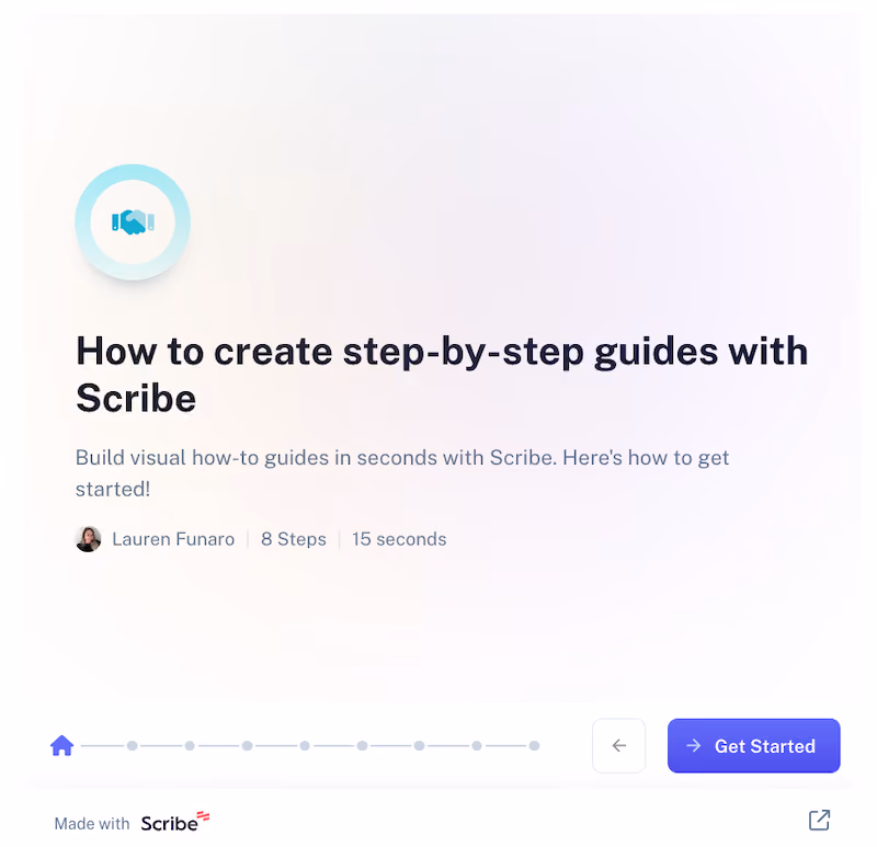 How to create step-by-step guides with Scribe - project documentation chrome extension