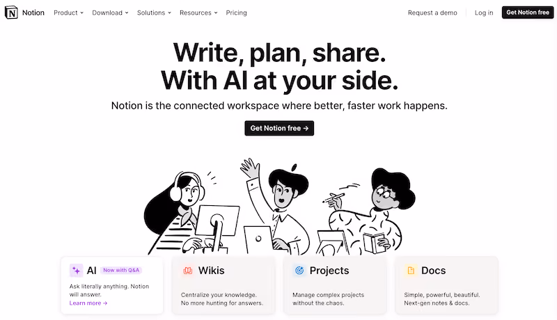 Notion - Knowledge sharing