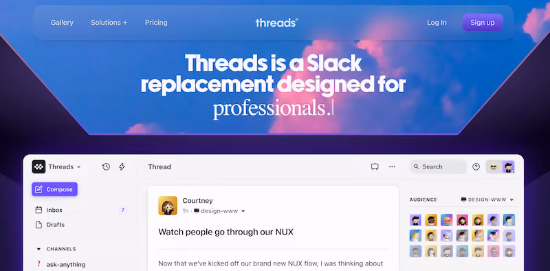 Threads - knowledge sharing