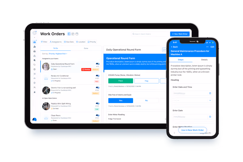 MaintainX SOP and Inventory Management Tool
