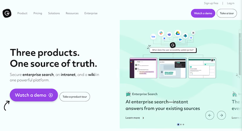 Guru - Knowledge sharing systems
