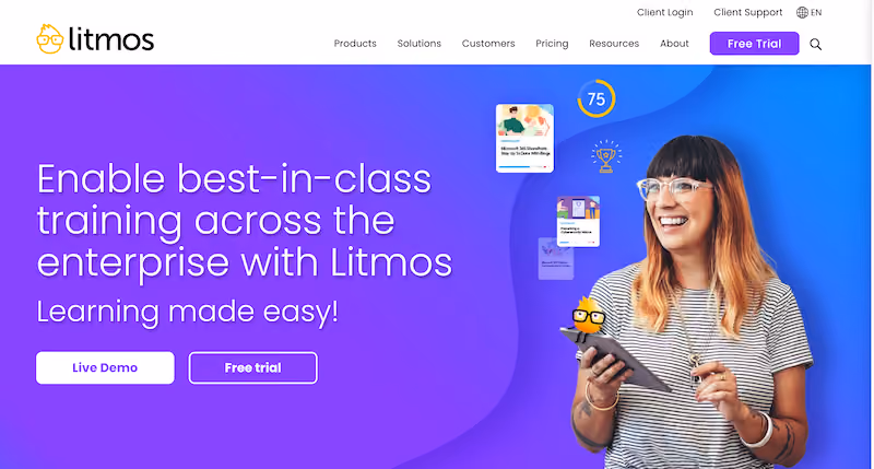 Litmos - Employee training software