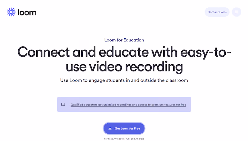 Loom - tools for instructional design