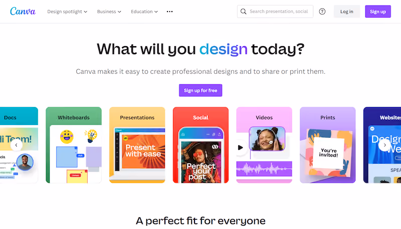 Canva - tools for instructional design