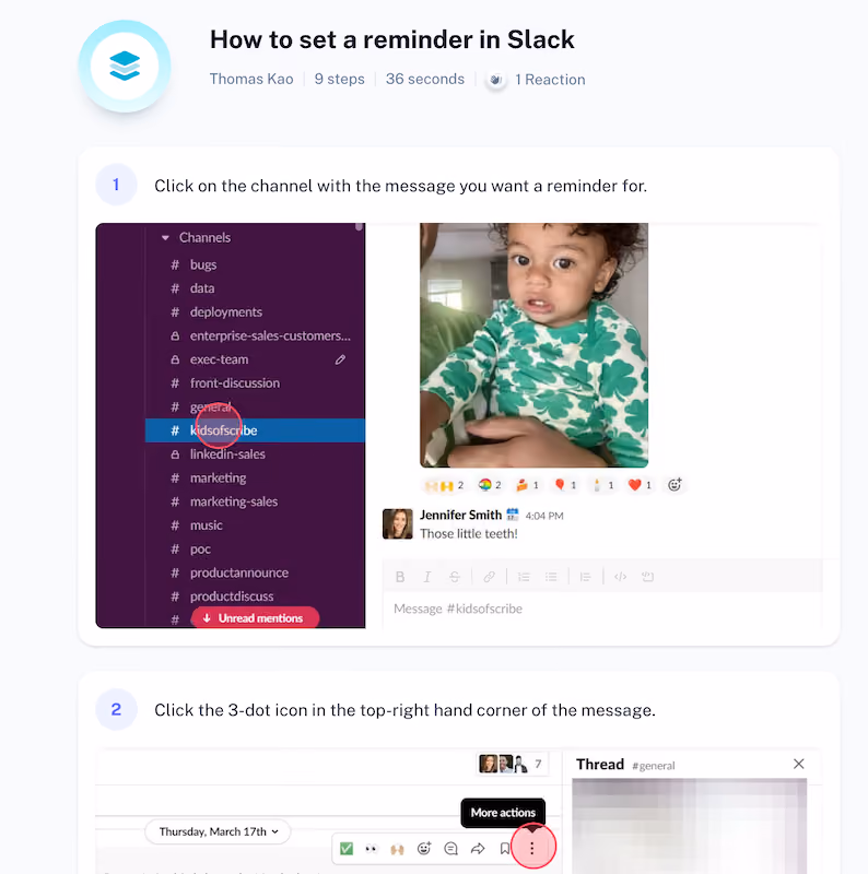 An example of visual communication