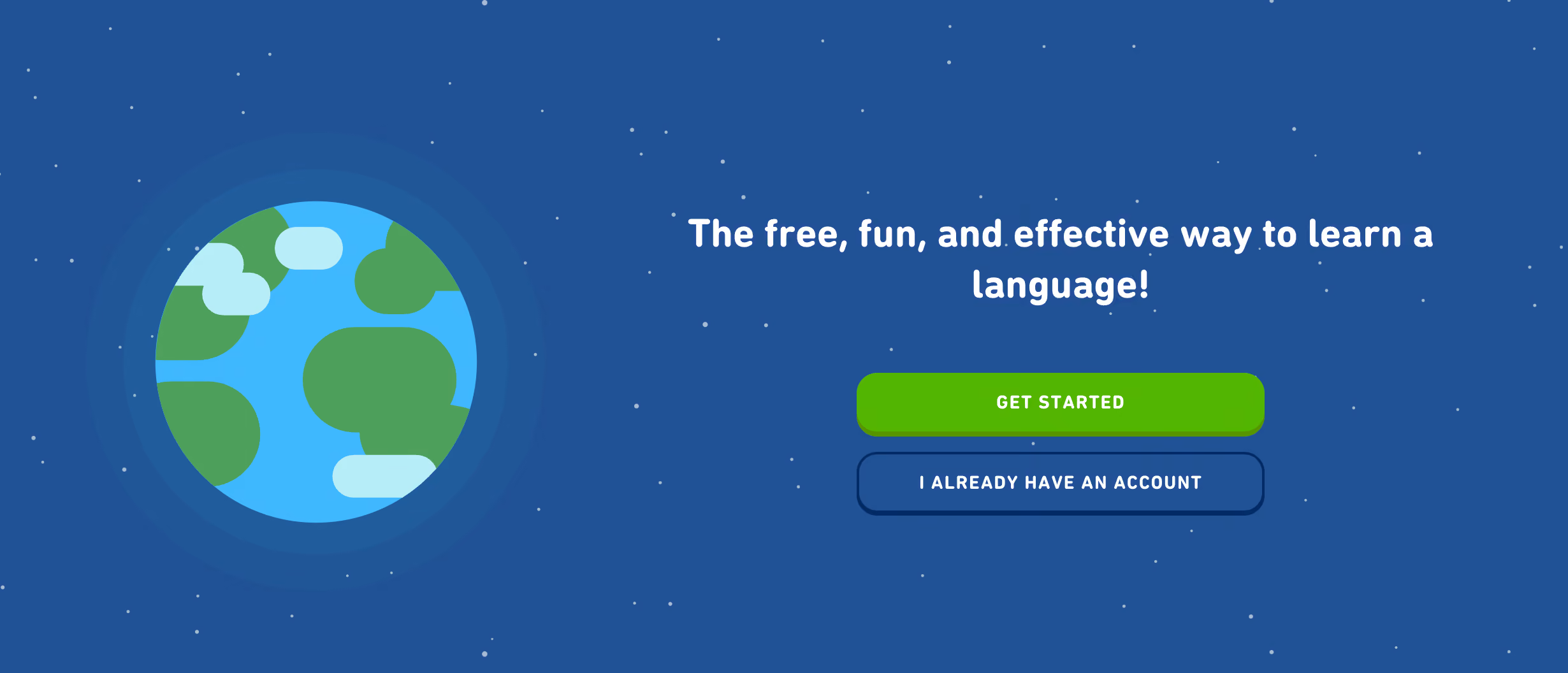 Duolingo home page - ed tech tools