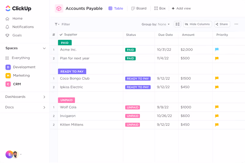 ClickUp - collaboration tools