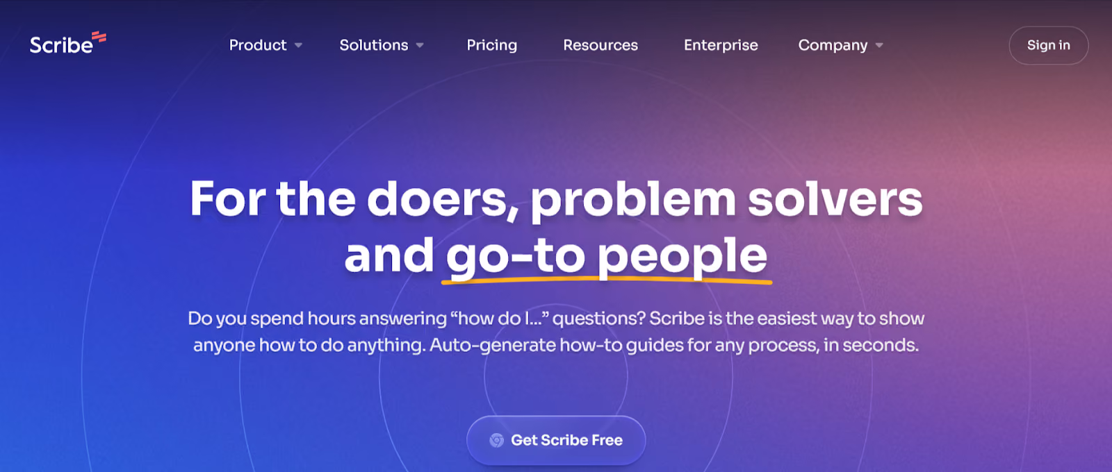 Scribe is a powerful snipping tool that converts screenshots into step-by-step guides.