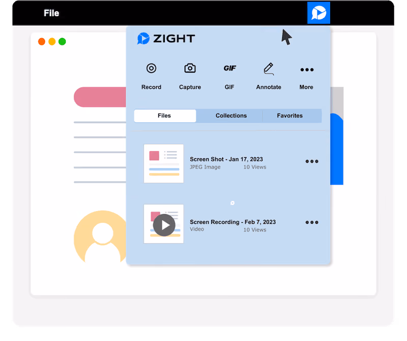 Zight: Screenshot tool/software windows