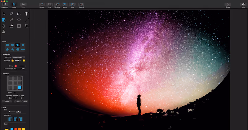 Capto: Screenshot tool/software Mac