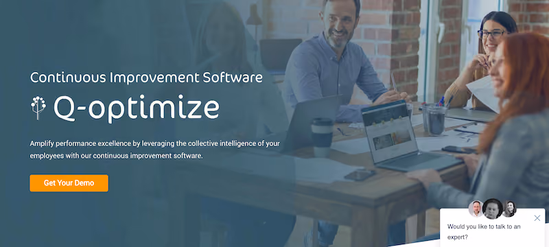 Q-Optimize: continuous improvement software