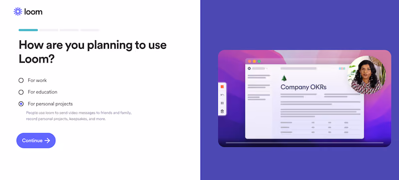 Loom - visual work instructions chrome extension