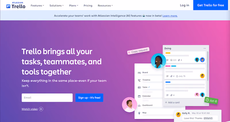 Trello: workflow management Chrome extensions
