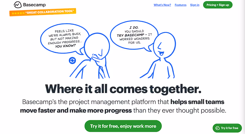 Basecamp: workflow management Chrome extensions