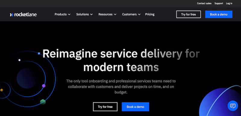 Rocketlane - customer success chrome extension