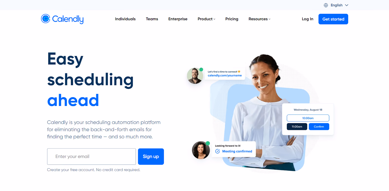 Calendly free productivity tool
