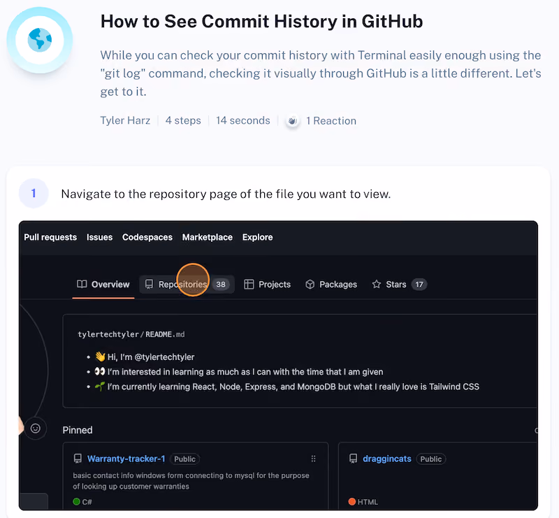 How to See Commit History in GitHub - IT SOPs