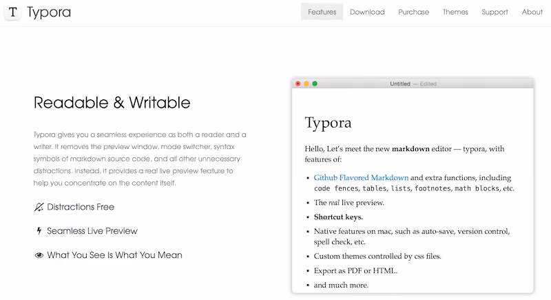 Typora - IT documentation software