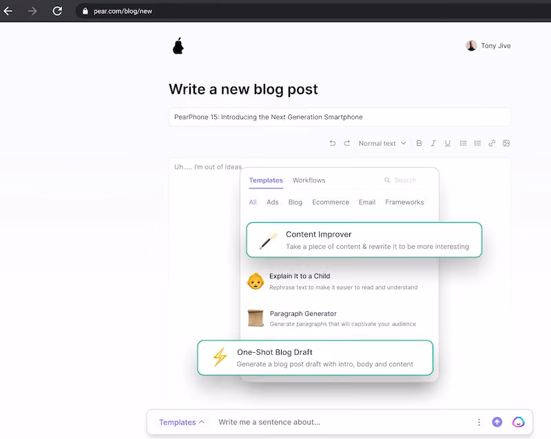 Jasper.ai AI copilot