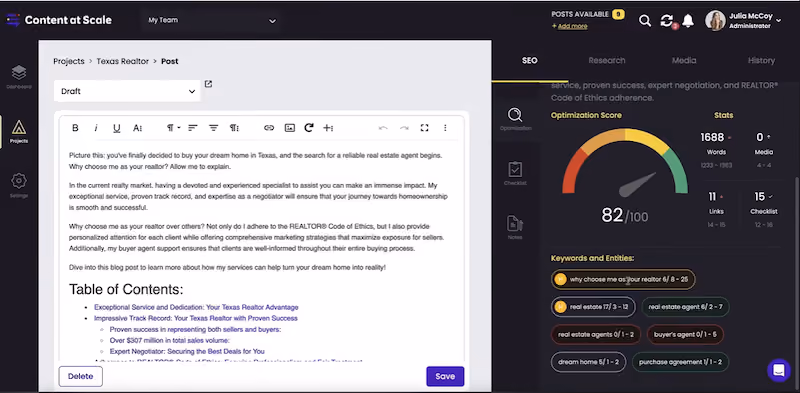 Content at Scale - SEO AI writer