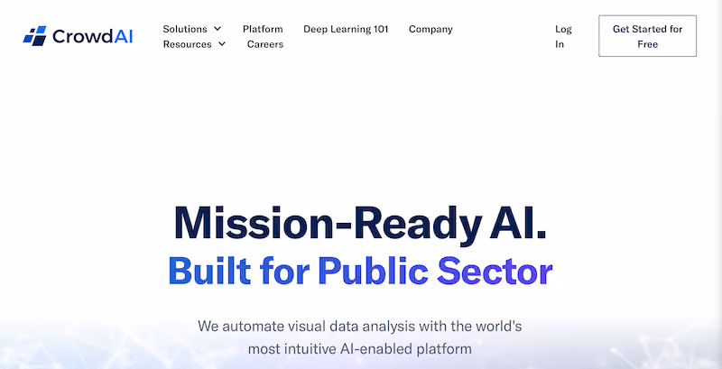 Crowd AI - no-code AI tools