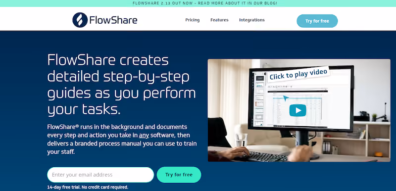 Flowshare vs. Guidde - Guidde alternatives