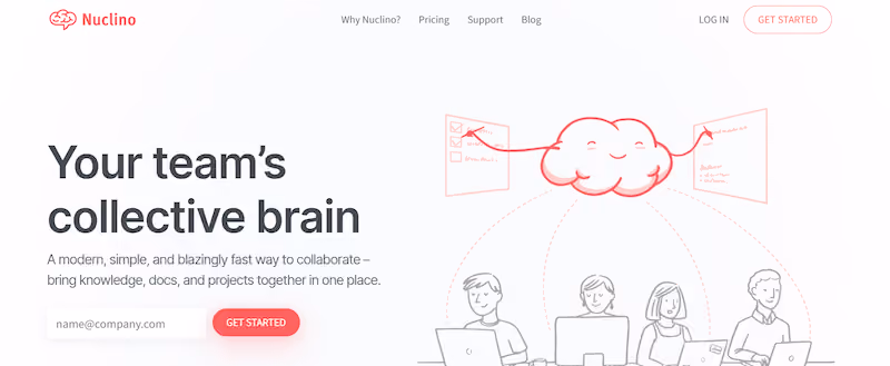 Nuclino knowledge management solution
