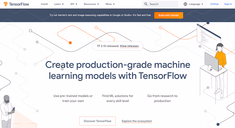TensorFlow: Generative AI examples