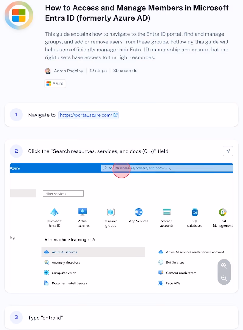 How to Access and Manage Members in Microsoft Entra ID: workflow diagrams