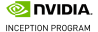 Nvidia logo with stylized green eye symbol and black text on a white background.