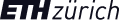 Text logo of ETH Zürich in blue and black letters.