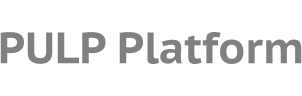 Text logo reading PULP Platform in gray sans-serif font on white background.