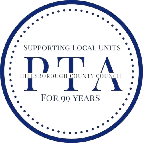 Hillsborough County Council PTA seal