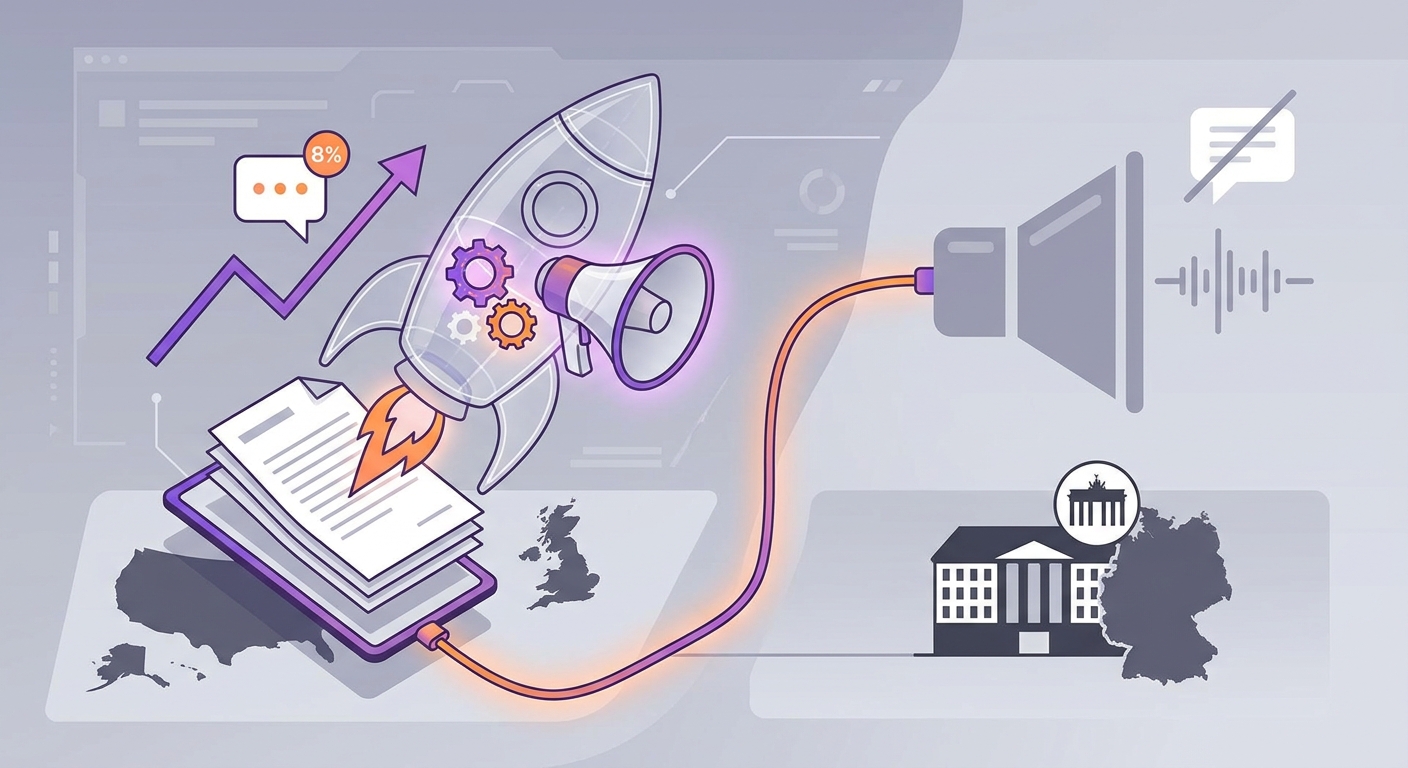 Go to Market Strategy for Startups: Why the Home-Market Playbook Goes Silent in Germany

A go to market strategy for startups that produced 4 to 8 percent reply rates in the US, UK or Nord