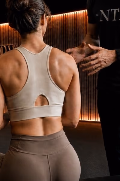 One-on-one personal training session at No Tomorrow Athletics