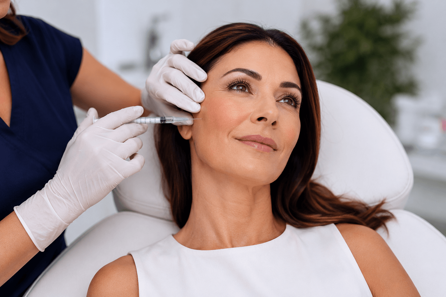 Sculptra treatment for sagging skin in Santa Clara California restoring facial volume and firmness