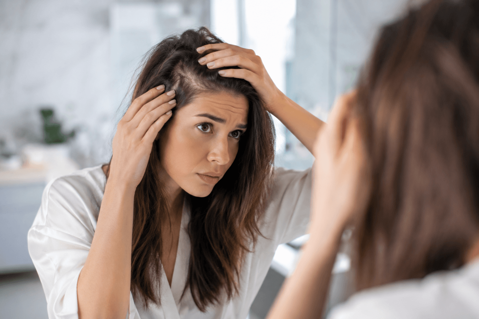 PRP hair loss treatment in Santa Clara California for stress-related hair thinning and regrowth