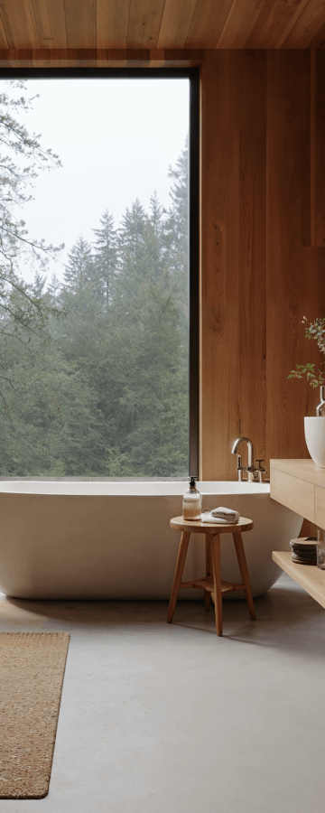 Minimalist Bathroom Hero Archipro Webflow Template | BRIX Template