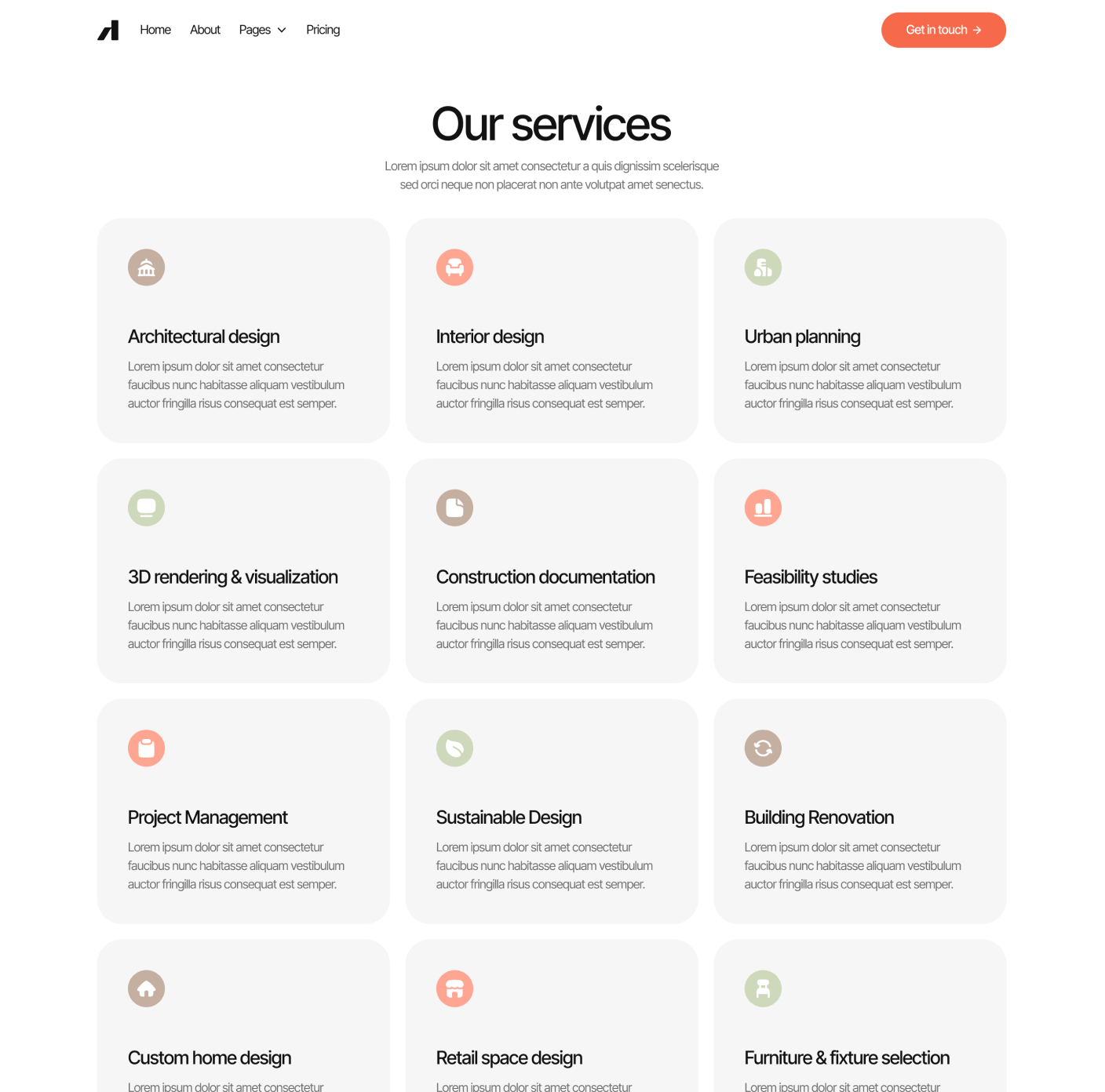 Archipro Services Main Page Architecture Firm Webflow Template | BRIX Template

