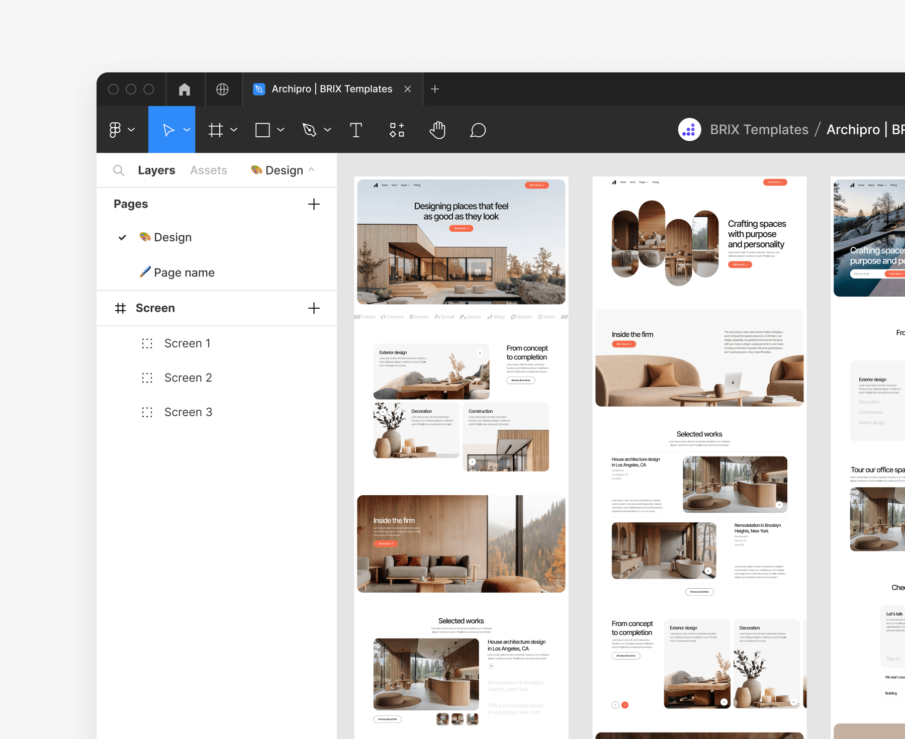 Archipro - Figma File Included - Architecture Firm Webflow Template