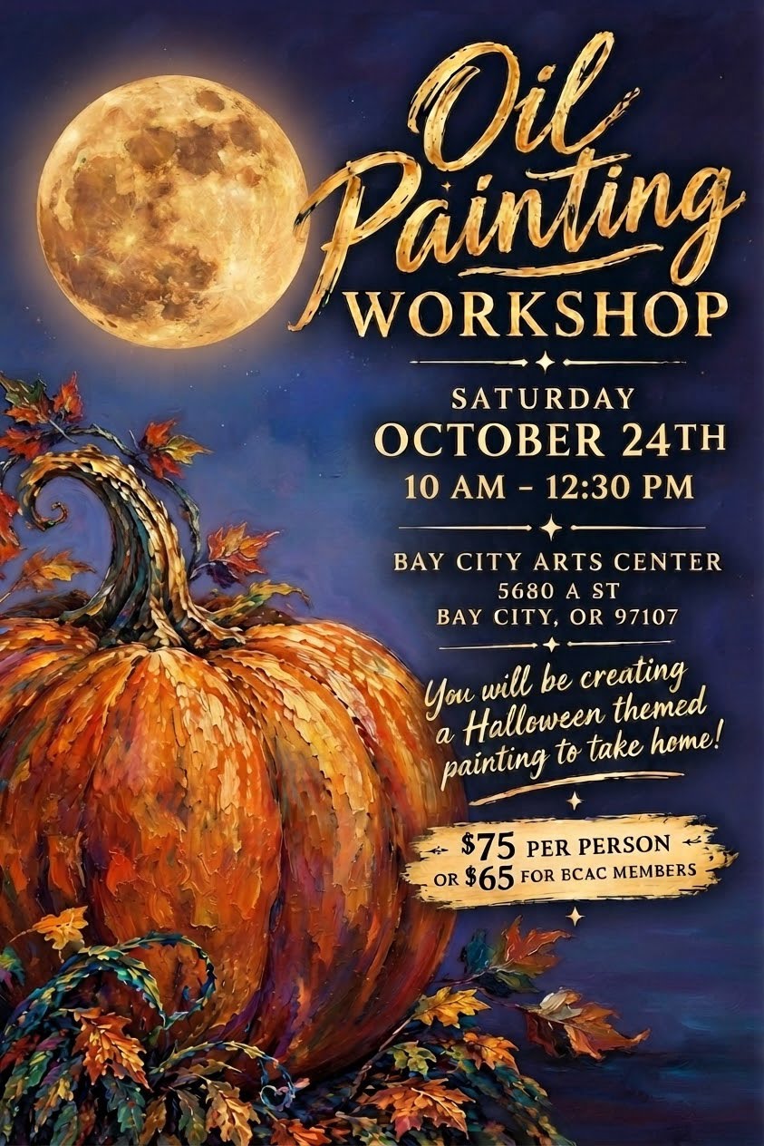 Oil Painting Workshop: Paint a Magical Seascape (October)