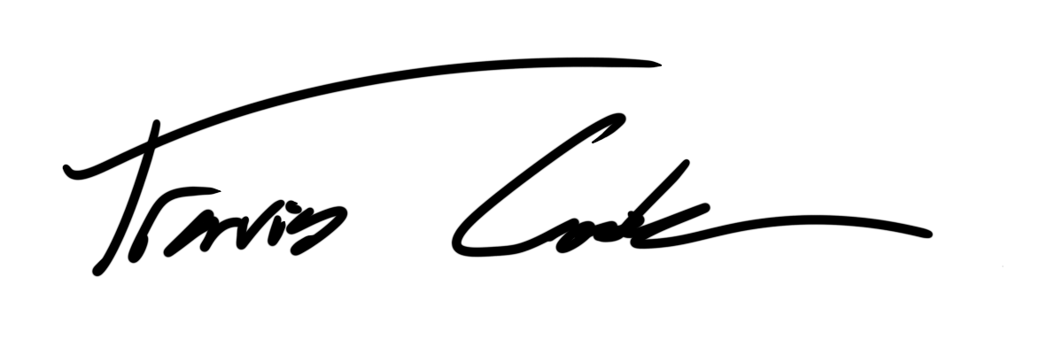 Travis Cook signature