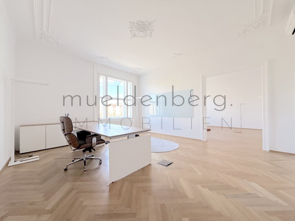 Modernes 4-Zimmer Büro am Naschmarkt!